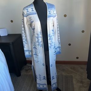 Long Tribal Sweater